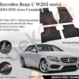 Mercedes C Serisi W205 2014 Araca Özel Paspas