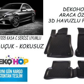 Mercedes C Serisi W205 2014 Araca Özel Paspas