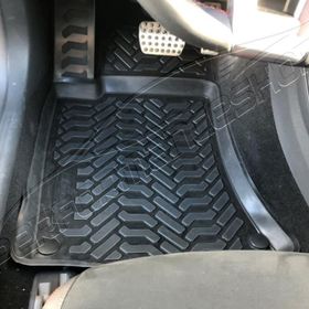 Mercedes C Serisi W205 2014 Sonrası Siyah 3D Havuzlu Paspas