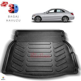 Mercedes C Serisi W205 Rampalı Bagaj 2015 Sonrası 3d Bagaj Havuzu