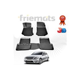 Mercedes C W204 2007-2014 Arası 3D Havuzlu Paspas