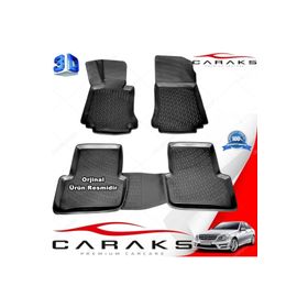 Mercedes C W204 2007-2014 Arası 3D Havuzlu Paspas