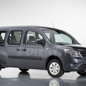 Mercedes Citan 2013 Üzeri 2 Parça Krom Cam Çıtası