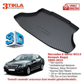 Mercedes E Serisi W212 Rampalı Bagaj 2009-2015 3d Bagaj Havuzu