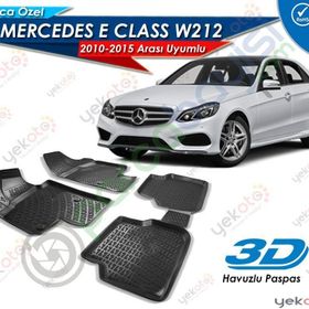 Mercedes E W212 2010-2015 Arası 3D Havuzlu Paspas