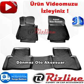 Mercedes E W212 2010-2015 Arası 3D Havuzlu Paspas