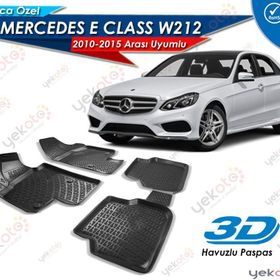 Mercedes E W212 2010-2015 Arası 3D Havuzlu Paspas