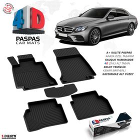 Mercedes E W213 Profesyonel Havuzlu Ekonomik 4D Siyah Oto Paspası