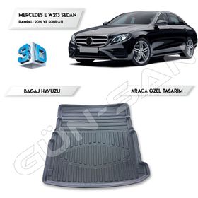 Mercedes E W213 Rampalı 2016 Ve Sonrası 3d Bagaj Havuzu