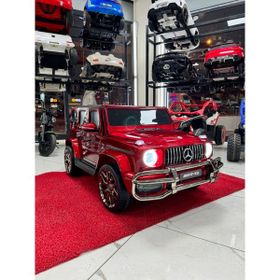 Mercedes G63 İki Kişilik 80 kg Kapasiteli 24 V Bordo Kumandalı Akülü Araba