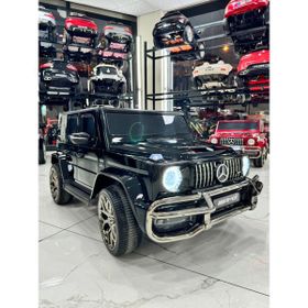 Mercedes G63 İki Kişilik 80 kg Kapasiteli 24 Volt Siyah Kumandalı Akülü Araba
