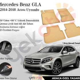 Mercedes GLA 2014 Araca Özel Paspas