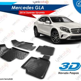 Mercedes GLA 2014 Araca Özel Paspas