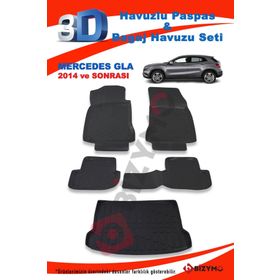 Mercedes GLA 2014 Sonrası Paspas Ve Bagaj Havuzu