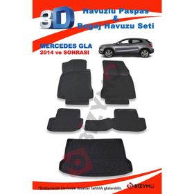 Mercedes GLA 2014 Sonrası Paspas Ve Bagaj Havuzu