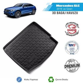 Mercedes GLC 2016 Sonrası 3D Bagaj Havuzu