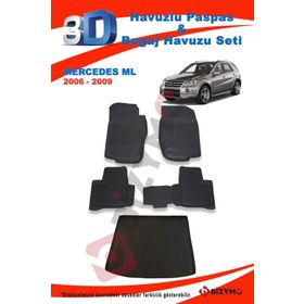 Mercedes Ml Suv 2006-2009 Paspas ve Bagaj Havuzu