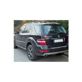 Mercedes ML W164 Arka 2005-2011 Krom Tampon Eşiği