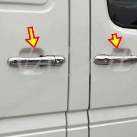 Mercedes Sprinter W906 2006 2012 4 Kapı Krom Kapı Kolu