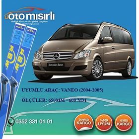 Mercedes Vaneo 2004-2005 Silecek Takımı