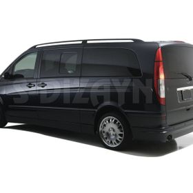 Mercedes Viano W639 2004-2014 6514050 Krom Bagaj Çıtası