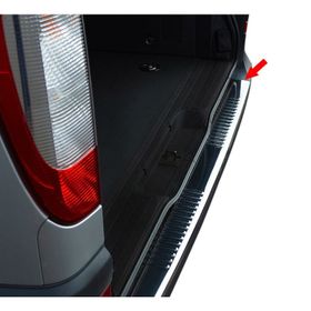Mercedes Viano W639 Arka 2004-2014 Krom Tampon Eşiği