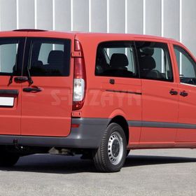 Mercedes Vito 2004-2014 2 Parça Krom Cam Çıtası