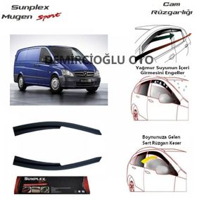 Mercedes Vito 2004 Mugen Cam Rüzgarlığı