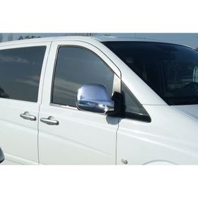 Mercedes Vito 2010-2014 2 Parça Krom Cam Çıtası