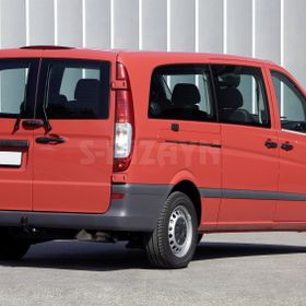 Mercedes Vito 2010-2014 2 Parça Krom Cam Çıtası