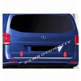 Mercedes Vito W447 2014 Üzeri Krom Bagaj Alt Çıtası