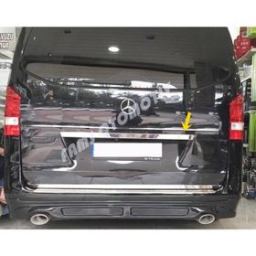 Mercedes Vito W447 2014 Üzeri Krom Bagaj Çıtası