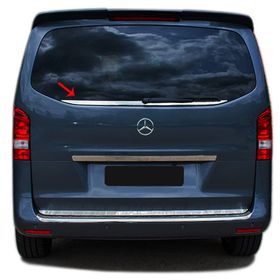 Mercedes Vito W447 2014 Üzeri Krom Bagaj Çıtası