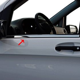 Mercedes Vito W447 2014 Üzeri Krom Cam Çıtası