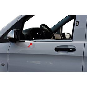 Mercedes Vito W447 2014 Üzeri Krom Cam Çıtası