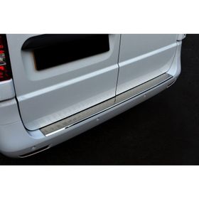 Mercedes Vito W447 Arka 2014 Üzeri Krom Tampon Eşiği