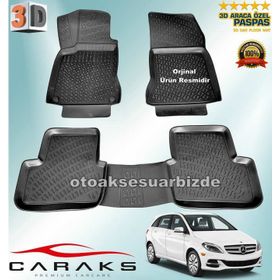 Mercedes W246 B Serisi 2013 3D Havuzlu Paspas