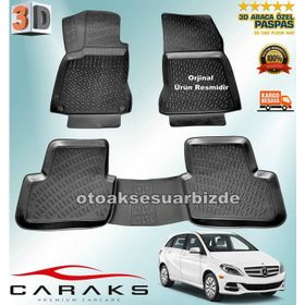 Mercedes W246 B Serisi 2013 3D Havuzlu Paspas