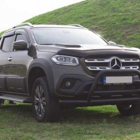 Mercedes X-Class 2017+ PST15 Off Road FaceOff Black Siyah Ön Tampon Koruma Demiri