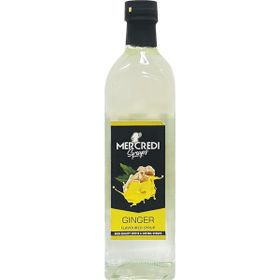 Mercredi 750 ml Ginger Zencefil Kahve ve Kokteyl Şurubu