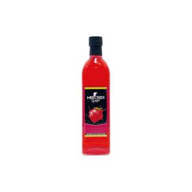 Mercredi 750 ml Strawberry Çilek Kahve ve Kokteyl Şurubu