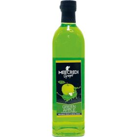 Mercredi 750 ml Yeşil Elma Kahve ve Kokteyl Şurubu