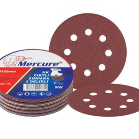 Mercure 125 mm 100 Kum Delikli Cırt Zımpara