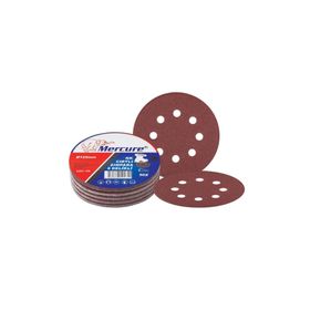 Mercure 125 mm 40 Kum Delikli Cırt Zımpara