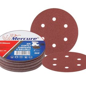 Mercure 150 mm 320 Kum Delikli Cırt Zımpara