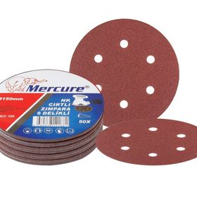 Mercure 150 mm 320 Kum Delikli Cırt Zımpara