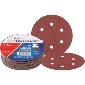 Mercure 150 mm 40 Kum Delikli Cırt Zımpara