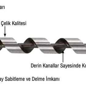Mercure 5512 16x460 mm Sds Plus Ağaç Matkap Ucu