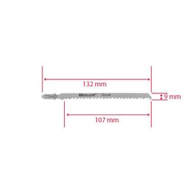 Mercure T344D 132 mm Ahşap Dekupaj Testeresi