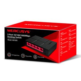Mercusys MS105G 5 Port 10/100/1000 Mbps Gigabit Switch